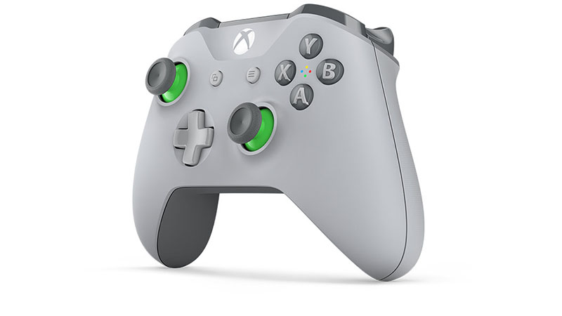 Беспроводной джойстик Xbox Wireless Controller Grey/Green серо-зеленый дополнительное изображение 3